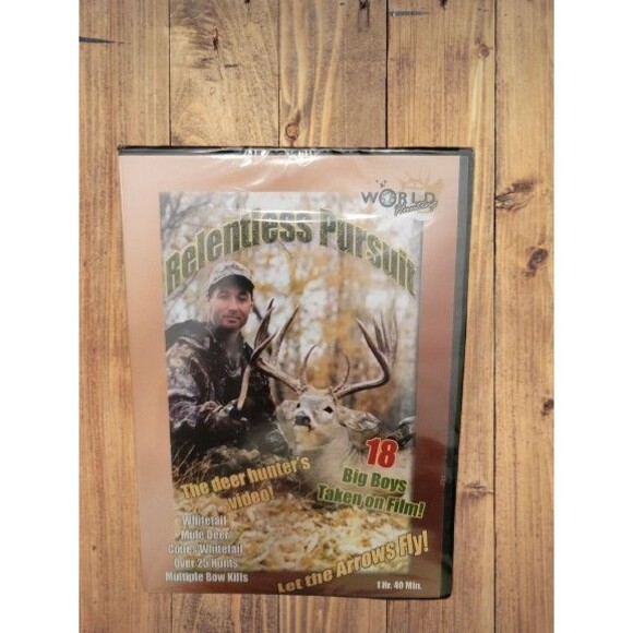 Relentless Pursuit: The Deer Hunter's Video (DVD, 2007) NEW World Hunting - Picture 1 of 2